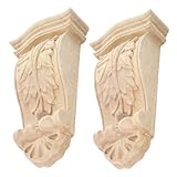 Legno massello robusto: costruito in legno massello, offre durevolezza e resistenza alla deformazione, garantendo stabilità a lungo termine, mensole per arredamento, mensole per angolo