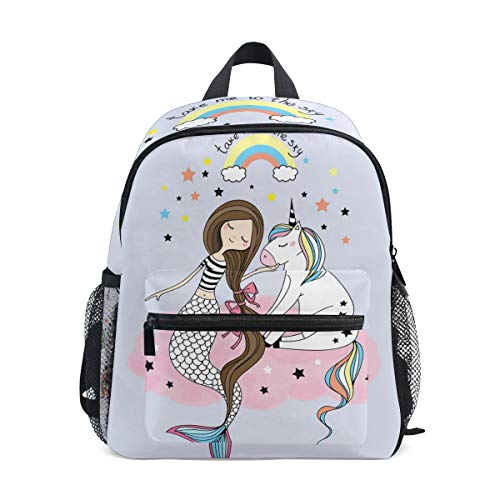 Preisvergleich Produktbild CPYang Kinder Rucksack Einhorn Meerjungfrau Mädchen Schultasche Kindergarten Kleinkind Vorschulrucksack für Jungen Mädchen Kinder