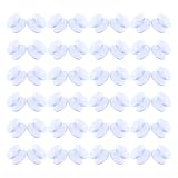 100 Stück Transparente Silikon Saugnapf Glassaugpads