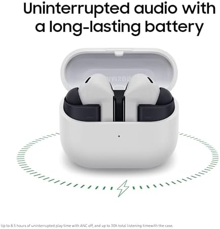 SAMSUNG Galaxy Buds 3 FE (2025) True Wireless Bluetooth Earbuds, Active Noise Cancellation, Powerful Sound, Clear Calls, Long Lasting Battery,... - Image 5