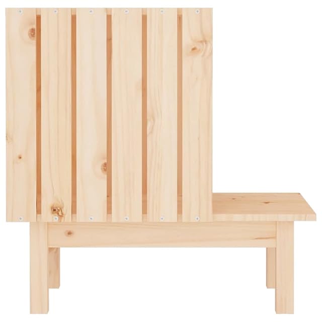 Foto 5 de 7 de vidaXL Casa para Gatos Mascotas Cueva Interior de Madera Maciza de Pino
