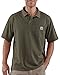 Carhartt Men's Contractors Work Pocket Polo Original Fit,Moss,X-Large