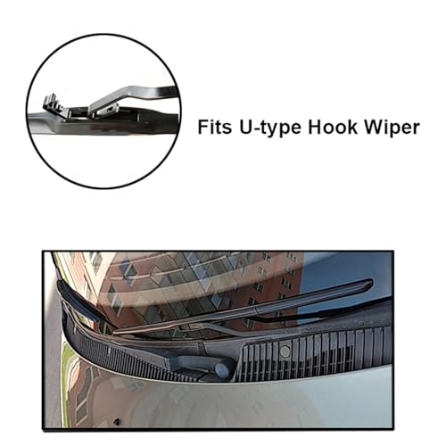Balais d'essuie-glace pour BMW X5 F15 2013-2018, pack avant arrière 24+20+12 pouces