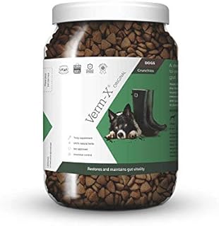 Verm-X All Natural Treats for Dogs. Supports Intestinal Hygiene. Vet Approved. UFAS Assured. Restores and Maintains Gut Vitality. Wormwood Free Recipe.