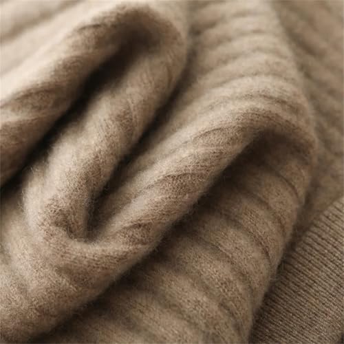 Women Fall Winter Preppy Style Pleated Skirt 100% Merino Soft Cashmere Short Above Knee Wool Skirts Beige XL2