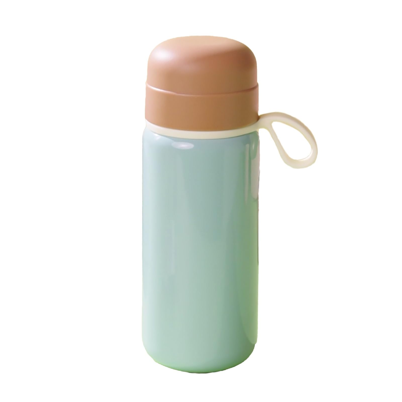 Thermobecher Klein, Isolierbecher, Auslaufsicher und Rutschfest, Klein und Handlich, Leicht zu Reinigen, Ideal für Schule, Arbeit, Sport und Reisen(Blue,17.9cm/7in)