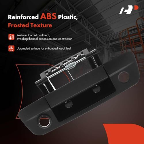 A-Premium Tailgate Handle Liftgate Latch Handle with Camera Hole Compatible with Ram 1500 2013-2022, 1500 Classic 2019-2022, 2500 3500 2013-2018 & Chrysler 200 2015, Textured Black by A-Premium - Used condition - Image 3