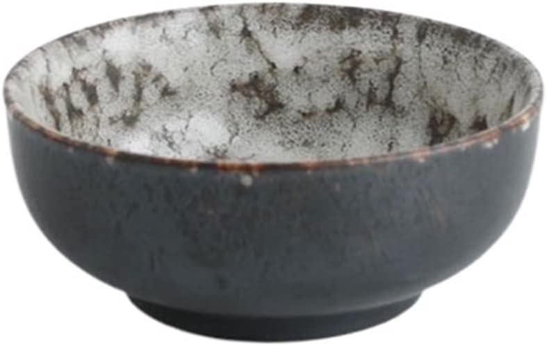 Bowls for Kitchen Rice Bowl, Ceramic Square Bowl, Creative Eating Porcelain Bowl (Color : H) (F)