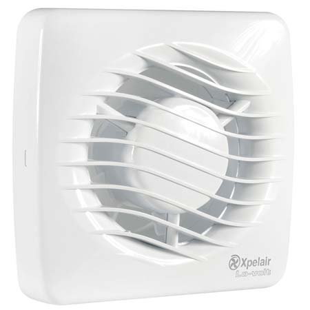 Xpelair LV100HP 12V Humidity Pullcord Timer Fan