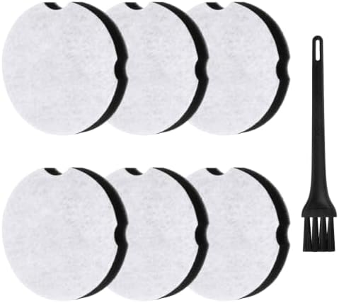 6-Pack Compact Filter,Replacement for the Bissell QW12T-201 vacuum cleaner, Compatible with original parts numbers 1604896 and 160-4896 Compact Lightweight Upright Filter image 5
