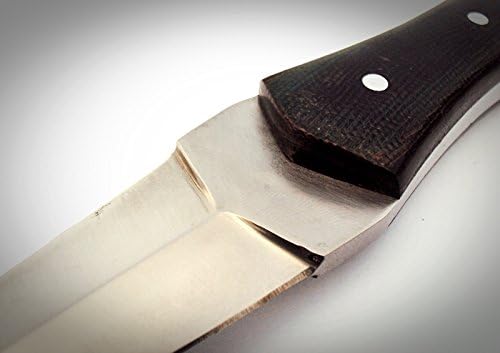 Poshland BC-158 Handmade (D-2) Steel 10.6 Inches Skinner/Dagger Knife - Beautiful Micarta Handle
