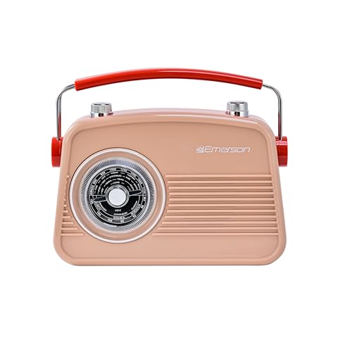 Emerson Retro Portable Bluetooth Speaker w/ AM/FM Radio - image 1