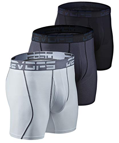Image of R-Gear Super Light Contrast 3" Printed Mesh Boxer Brief