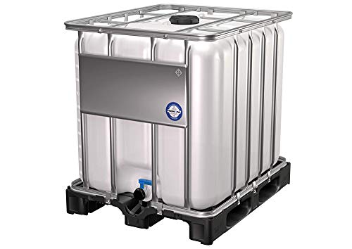 Preisvergleich Produktbild 1000L IBC-Container, Wassertank, Regentonne - Kunststoffpalette
