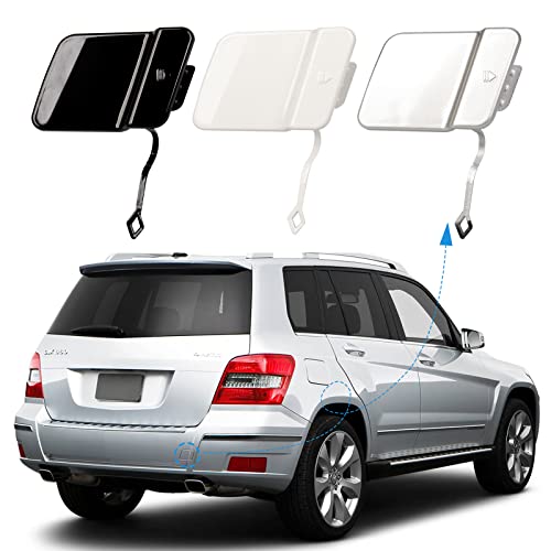 Rear Bumper Tow Hook Cover Towing Eye Cap Fit For Mercedes Benz X204 Glk300 Glk350 2009 2010 2011 2012 2048853223 A2048853223 (White, Right Passenger Side) Xinpinsai #TOP15