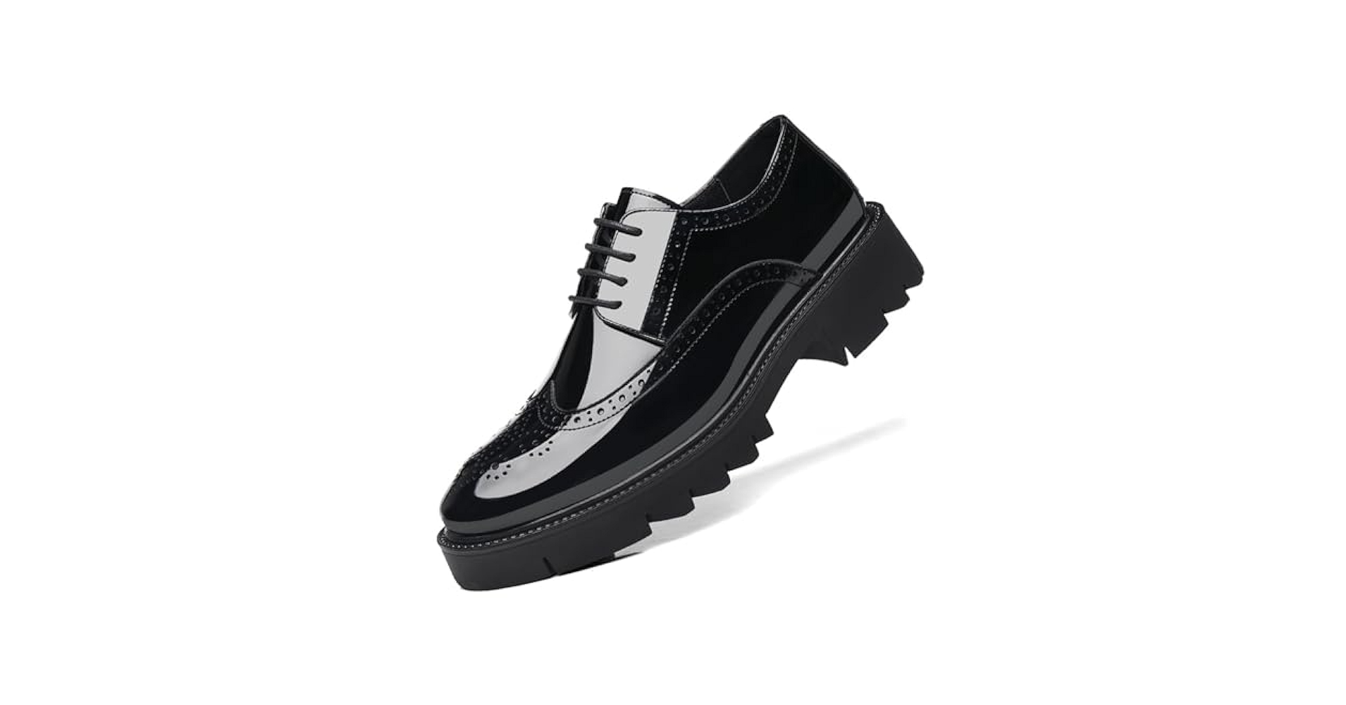 ★WHAT WE WANT★　WWW_HASAMUYATSU Amazon.com | LSIGHTUS Men's Leather Lace Up Platform Work