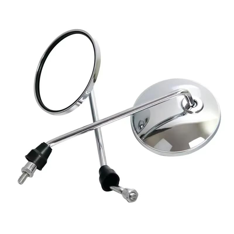 Espejos retrovisores para motocicleta bicicleta eléctrica scooter eléctrico 8mm redondos