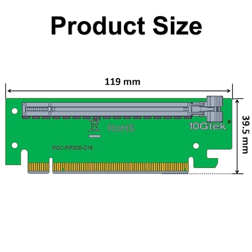 PCIe 16x 270-Degree R-Angle Riser Card for 2U Adapter | Compatible with RS44SR-1(305) & Standard Servers‌ - Thumbnail 3