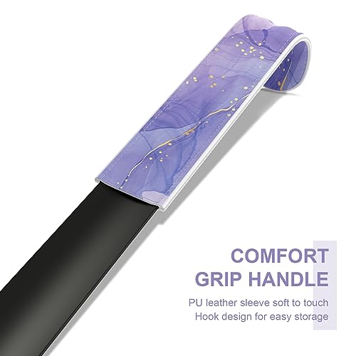 Gukeniu 16.5 Inch Long Handle Shoe Horn for Seniors Men Women Kids, Metal Shoe Horns for Boots, Dream Purple by Gukeniu - Used condition - Image 2