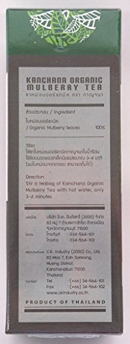 Kanchana 100% Organic Mulberry Tea,25-Count Tea Bags #TOP3