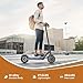 Adult Electric Scooter, Max Speed 19/21MPH, Up to 21-28 Miles Range, 500W/350WMotor Adult E-Scooter, Foldable Scooter with Dual Braking, Smart APP