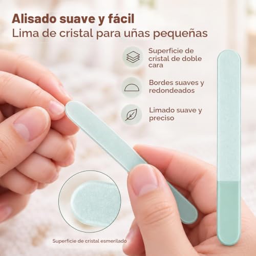 Miniatura 4 de Yiveko Kit De Uñas Para Bebé, Juego De Cuidado De Uñas 4 En 1 Con Bonito Estuche, Cortaúñas Para Bebé, Tijeras, Lima De Uñas Y Pinzas, Kit De Manicura Para Bebé Y Kit De Pedicura Para Recién Nacidos
