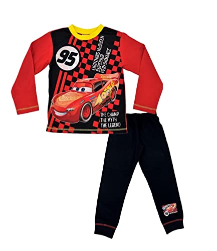 Disney Juego de pijama Cars Boys de 2 piezas, multicolor, 9-10 Years