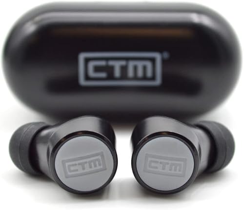 Auriculares inalámbricos CTM Explore P2 True Controles de botón Bluetooth 5.0 y funda de carga magnética Auriculares IPX6 Auriculares deportivos