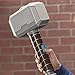 Avengers NERF Power Moves Marvel Thor Hammer Strike Hammer NERF Dart-Launching Toy for Kids Roleplay, Toys for Kids Ages 5 and Up