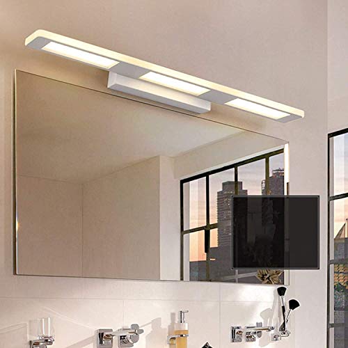 Lampe avant miroir moderne 12W 18W pour un éclairage de salle de bain étanche