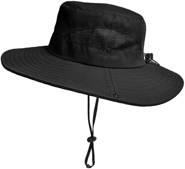 JK Home Cappelli Da Sole Per Uomo A Tesa Larga Pieghevole Boonie - Foto 12