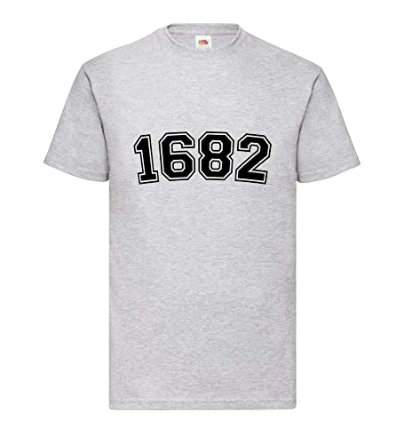 T-shirt gris homme XXXL 1682 fin des vêtements trop serrés