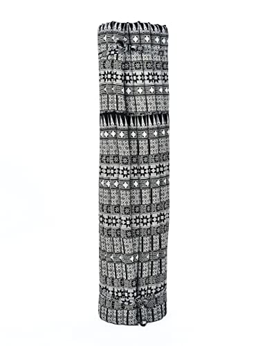 Image of Leewadee - Foldable Floor Mattress - Japanese Roll Up Futon -Trifold Tatami Mat- Guest Floor Bed - Camping Mattress - Thai Massage Mat, Kapok Filled, 75 x 57 inches, Black
