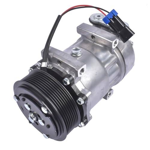 WAGLOS F696001112, 4067, 4081,2004398 A/C Compressor for 4398 4081 4322 Kenworth Peterbilt Replcaces 2011-2015,Air Conditioning Compressor