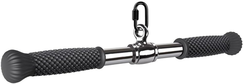 SELEWARE Gym Cable Attachments Set - LAT Pulldown Accessories Weight Training Pulley System for Home Gym, Arm, Biceps Curl, Tricep Workouts Muscle Building
