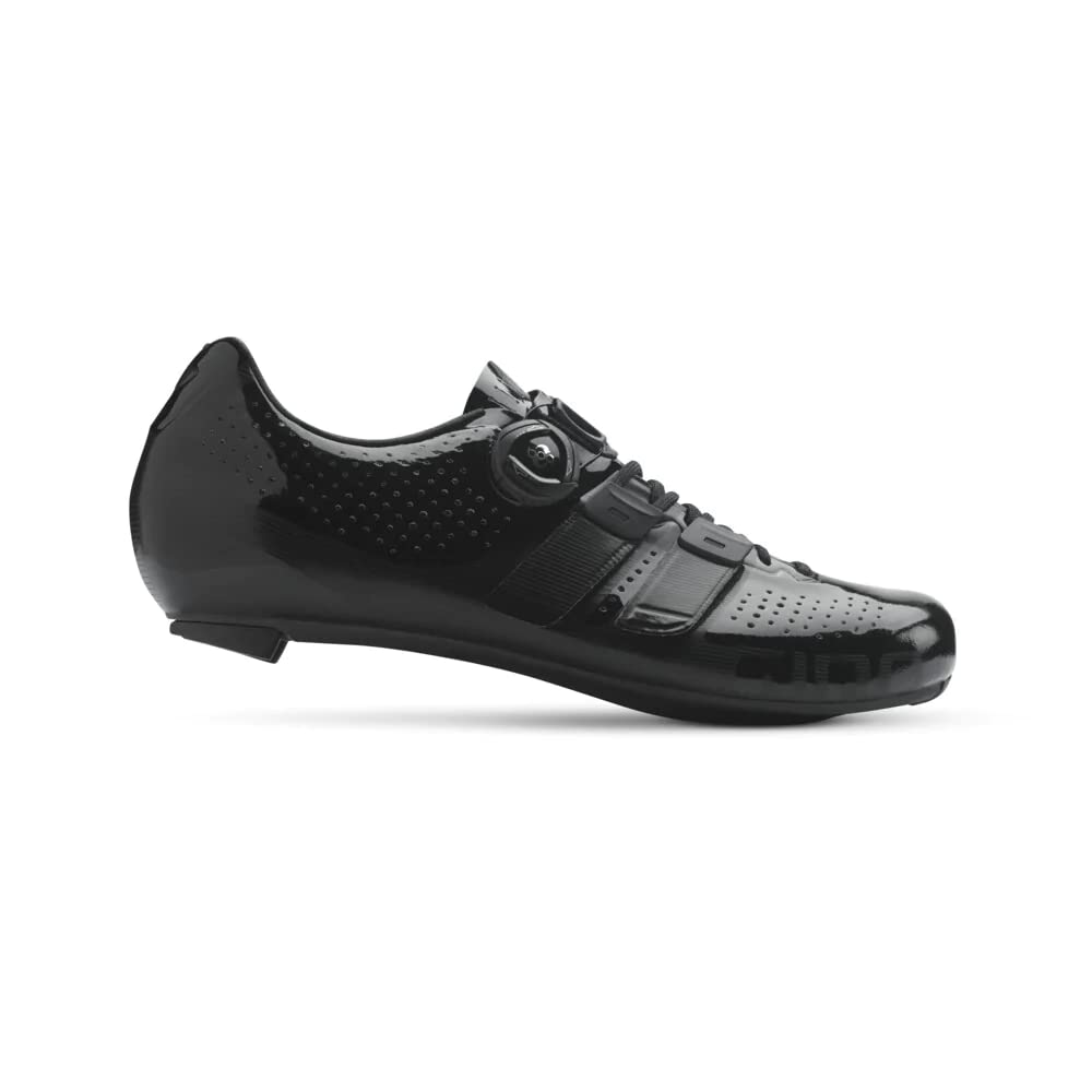 Giro Factor Techlace Mens Road Cycling Shoe ? 45.5, Black (2019)