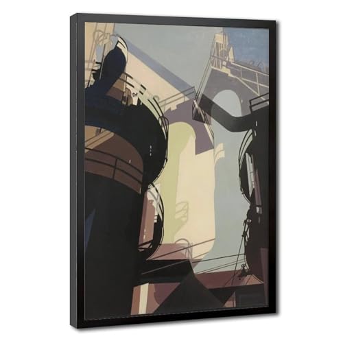 Poster Aerial Gyrations de Charles Sheeler toile 20x30 cm