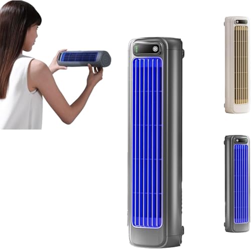 Briza Cool Air Cooler, Briza Portable Air Conditioner and Cooler, Qinux Brizaac Personal Air Cooler with 3 Speeds for Bedroom Office Kitchen Bathroom (B)