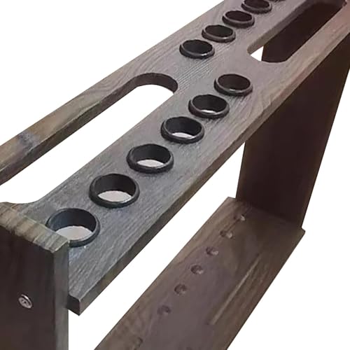Porte-queues de Billard en Bois vertical et support de rangement robuste au sol - 3
