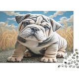 Puzzle Chien Mignon 1000 pièces Papier pour Adultes Éducatif Animal...