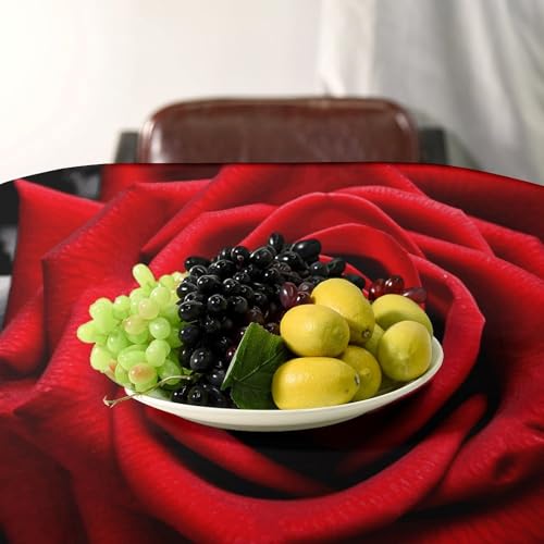Nappe polyester 300D imperméable roses noires blanches rouges - 6