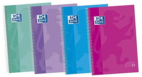 Cahier Oxford European Book A4 spirale petits carreaux à feuillets mobiles