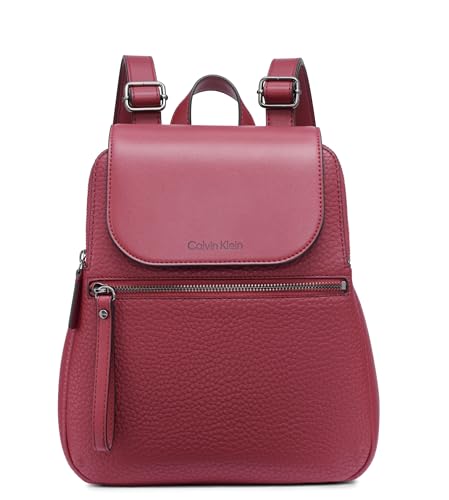 Image of Calvin Klein Elaine Bubble Lamb Novelty Key Item Flap Backpack