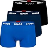 boxers hugo boss 95 % coton, 5 % élasthanne Hugo Lot de 3 Boxers pour Homme en Coton Stretch, Open Miscellaneous, M