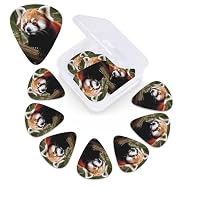 Material Description: This Guitar Pick Is Made of Abs Material And Is Durable Performance: Picks of Different Thicknesses Have Different Uses. Thin Picks Interpret The Delicate Emotions of Folk Songs, Medium-Thick Picks Release The Power of Rock, And...