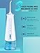 Cordless Water Flosser Pick Teeth Cleaner, BeMyLady 320ML Portable Water Flosser Pik Oral Irrigator for Travel, Home IPX7 Waterproof Water Dental Flosser with 4 Jet Tips for Braces and Teeth Whitening