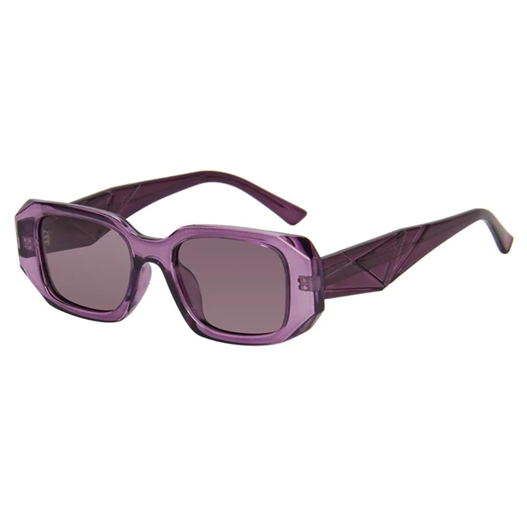 Occhiali da sole alla moda ovali da donna opachi