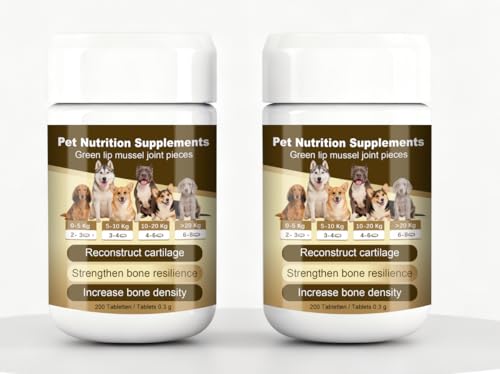 Condoprotetores comprimidos cães para articulações com condroitina e glucosamina - 120 pastilhas para articulações cão condroprotetor cães grandes e pequenos