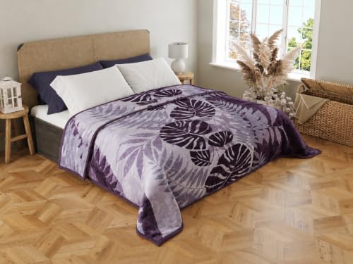 Image of Double Bed Blanket | Single Ply | Heavy Blanket | Perfect for Winters | 220 CM X 275 CM | 3.0 Kg