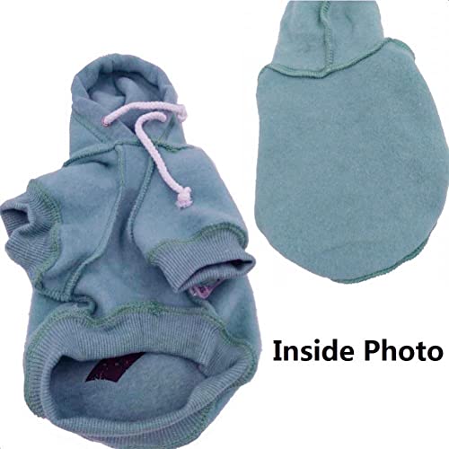 Sweat à capuche pour chiens sweat-shirt vert confortable L
